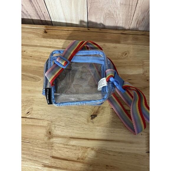 Fashion Angels Clear Sparkly Belt Bag Rainbow - Picture 2 of 7